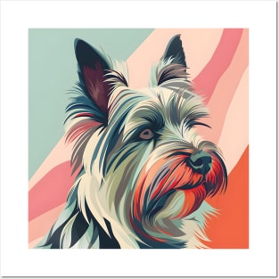 Skye Terrier in 80's Posters and Art